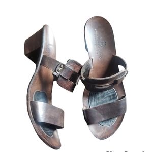 Jaime Mascaro Leather Slippers